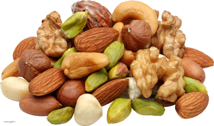 pile of nuts